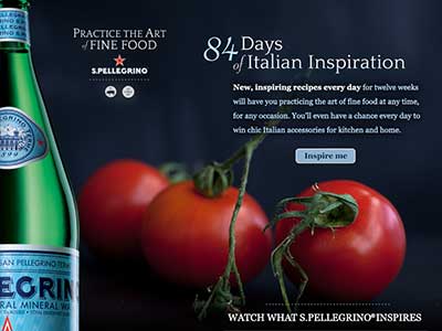 San Pellegrino Microsite
